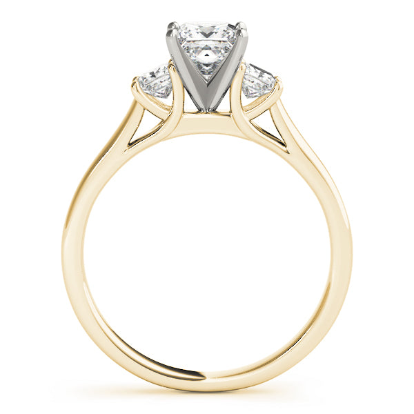 Princess Three-Stone Diamond Engagement Ring · 0.52 ct tw