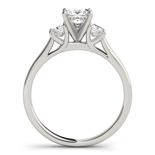 Princess Three-Stone Diamond Engagement Ring · 0.10 ct tw