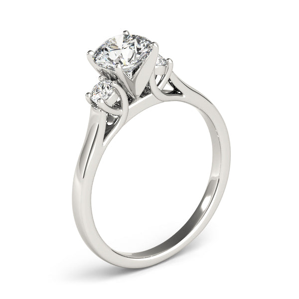 Princess Three-Stone Diamond Engagement Ring · 0.20 ct tw