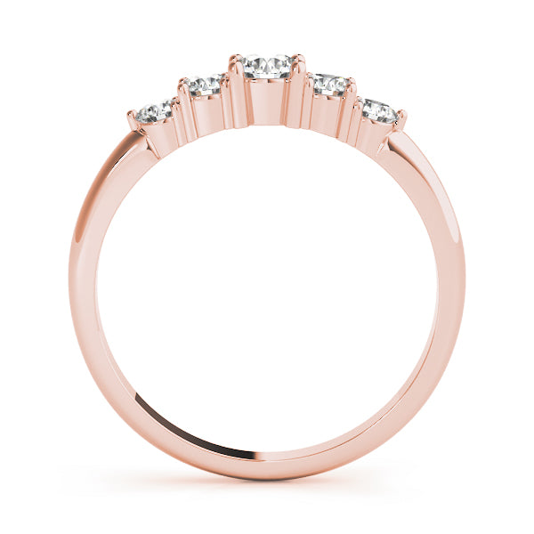 Round Prong Set Diamond Wedding Band · 0.75 ct tw