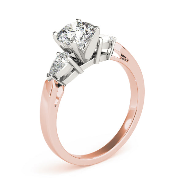 Pear Three-Stone Diamond Engagement Ring · 0.40 ct tw