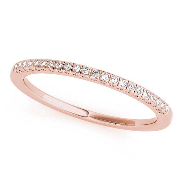 Prong Set Diamond Wedding Band · 0.11 ct tw