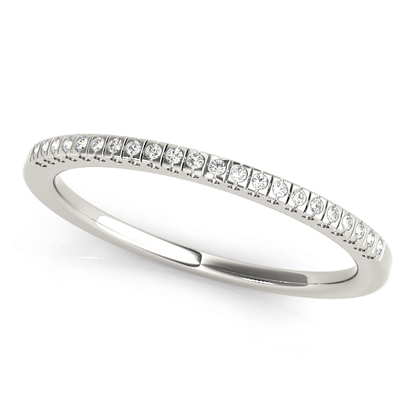 Prong Set Diamond Wedding Band · 0.11 ct tw