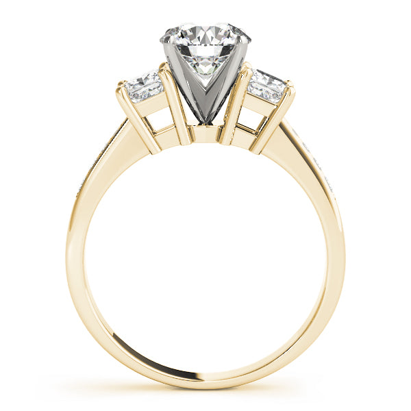 Princess Three-Stone Diamond Engagement Ring · 0.26 ct tw