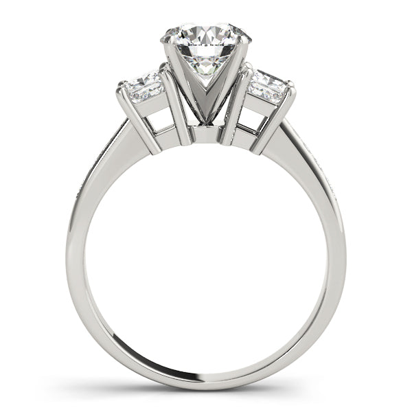 Princess Three-Stone Diamond Engagement Ring · 0.60 ct tw