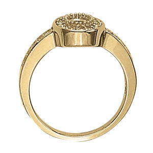 Oval Gemstone Fashion Ring · 0.32 ct tw