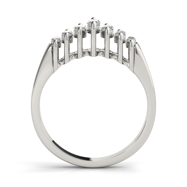 Marquise Fancy Shape Diamond Wedding Band · 0.24 ct tw