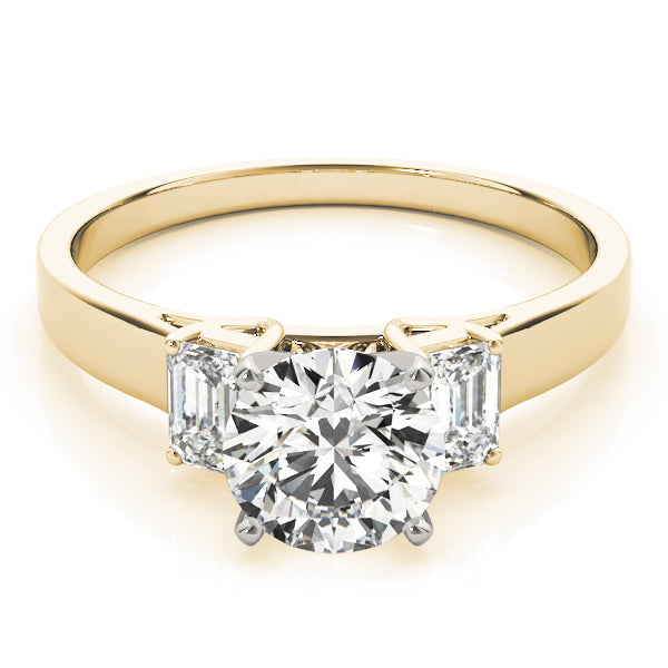 Oval Three-Stone Diamond Engagement Ring · 0.50 ct tw