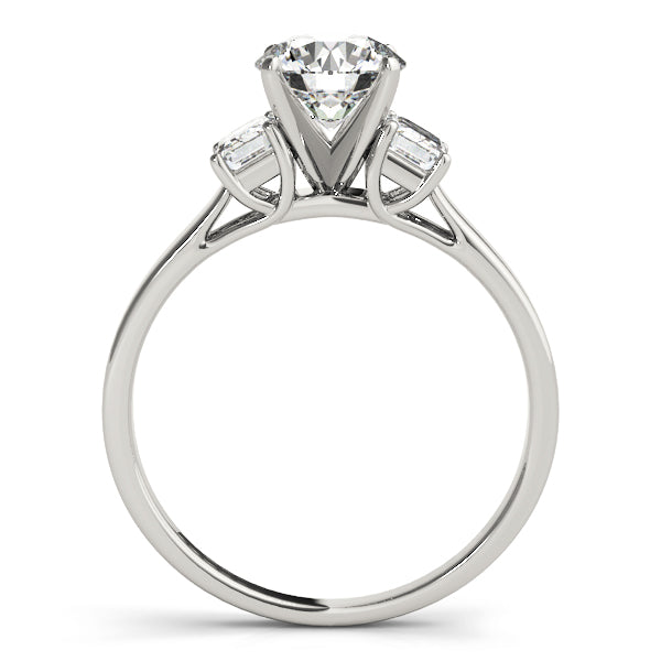 Oval Three-Stone Diamond Engagement Ring · 0.50 ct tw