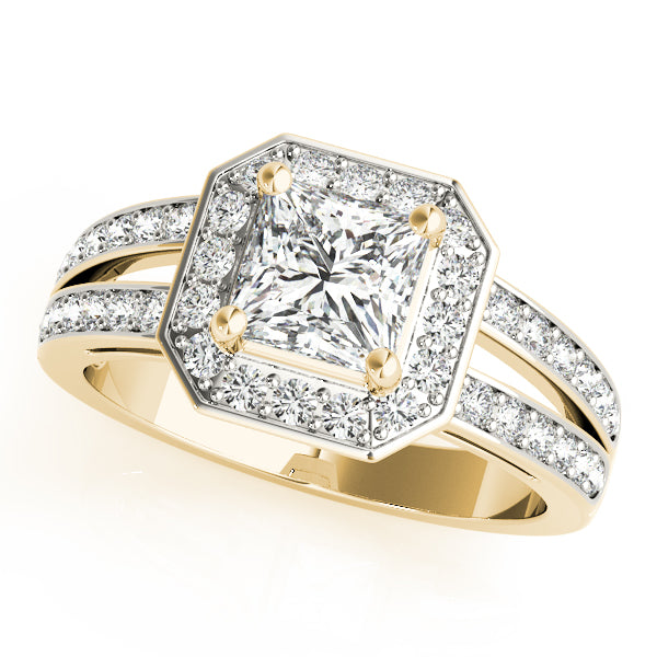 Square Princess & Cushion Gemstone Fashion Ring · 0.44 ct tw