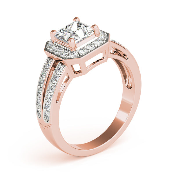 Square Princess & Cushion Gemstone Fashion Ring · 0.54 ct tw