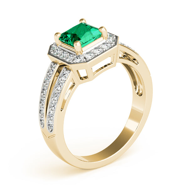 Square Princess & Cushion Gemstone Fashion Ring · 0.54 ct tw