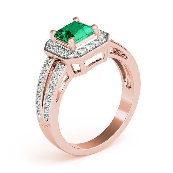 Square Princess & Cushion Gemstone Fashion Ring · 0.54 ct tw