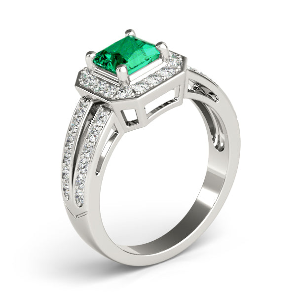 Square Princess & Cushion Gemstone Fashion Ring · 0.54 ct tw