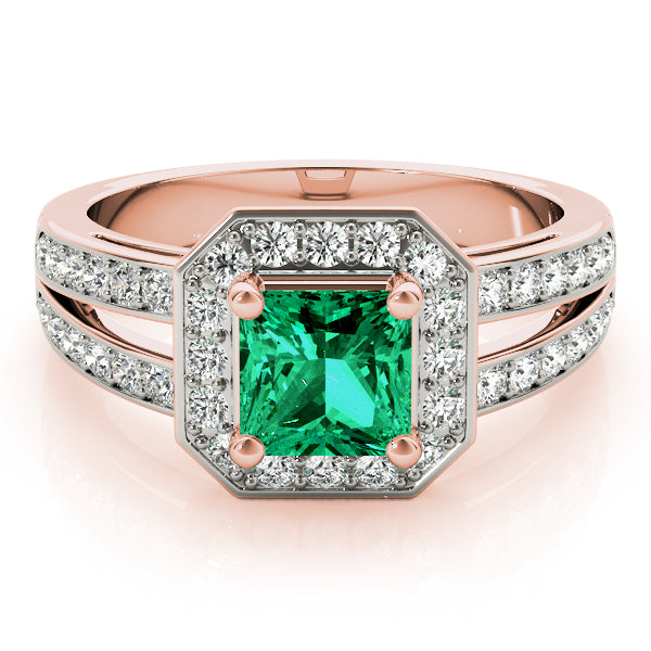 Square Princess & Cushion Gemstone Fashion Ring · 0.40 ct tw