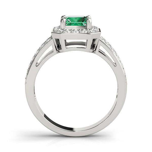 Square Princess & Cushion Gemstone Fashion Ring · 0.40 ct tw