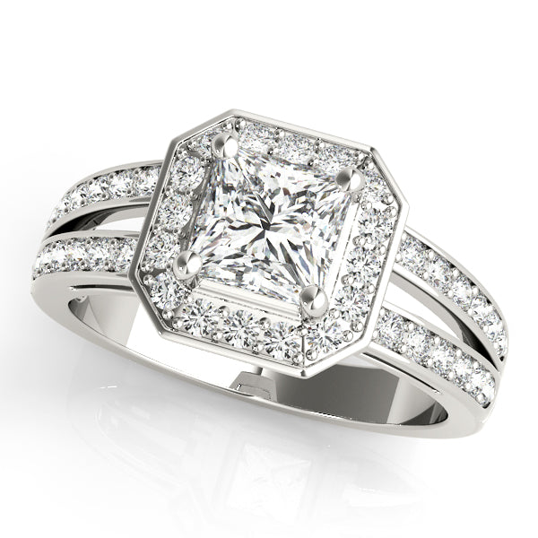Square Princess & Cushion Gemstone Fashion Ring · 0.40 ct tw