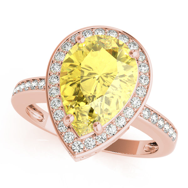 Pear Gemstone Fashion Ring · 0.44 ct tw