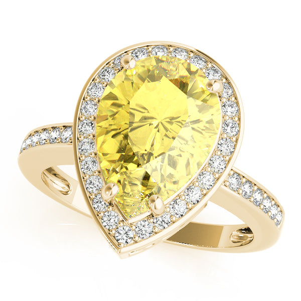 Pear Gemstone Fashion Ring · 0.44 ct tw