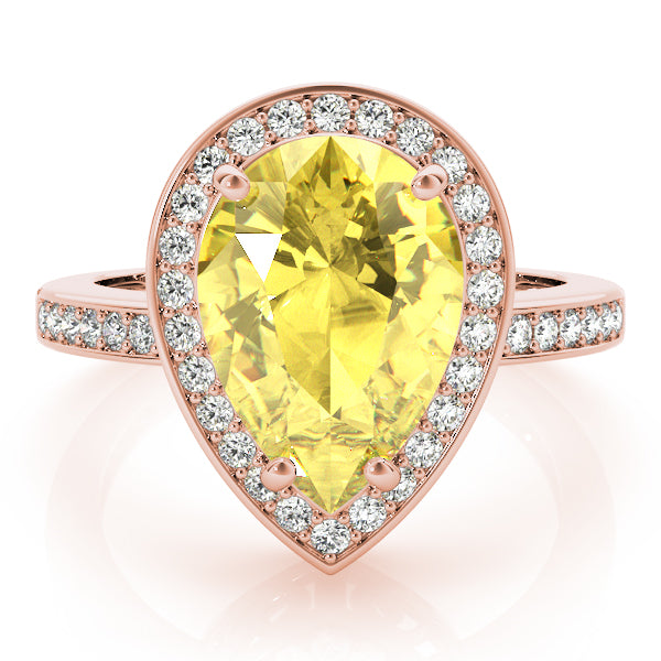 Pear Gemstone Fashion Ring · 0.44 ct tw