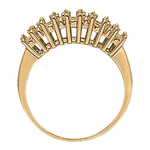 Diamond Pyramid Fashion Ring · 1.14 ct tw