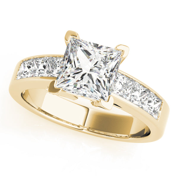 Square Fancy Shape Princess Diamond Engagement Ring · 2.46 ct tw
