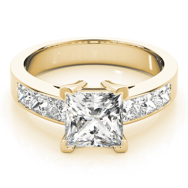 Square Fancy Shape Princess Diamond Engagement Ring · 2.46 ct tw