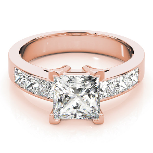 Square Fancy Shape Princess Diamond Engagement Ring · 2.46 ct tw