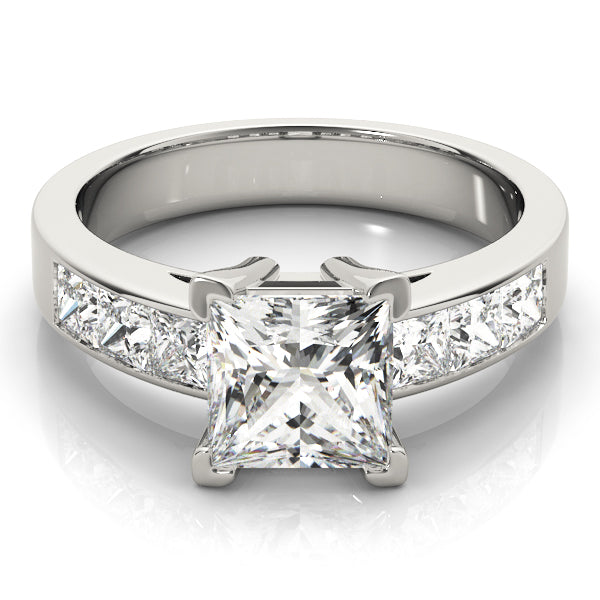 Square Fancy Shape Princess Diamond Engagement Ring · 2.46 ct tw