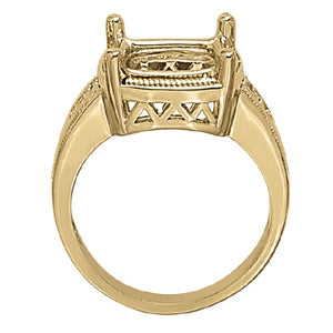 Cushion Princess Gemstone Fashion Ring · 0.06 ct tw