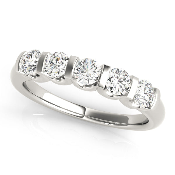 Bar Set Diamond Wedding Band · 1.50 ct tw