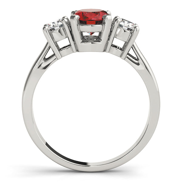 Oval Gemstone Fashion Ring · 0.40 ct tw