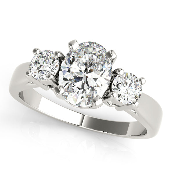 Oval Gemstone Fashion Ring · 0.40 ct tw