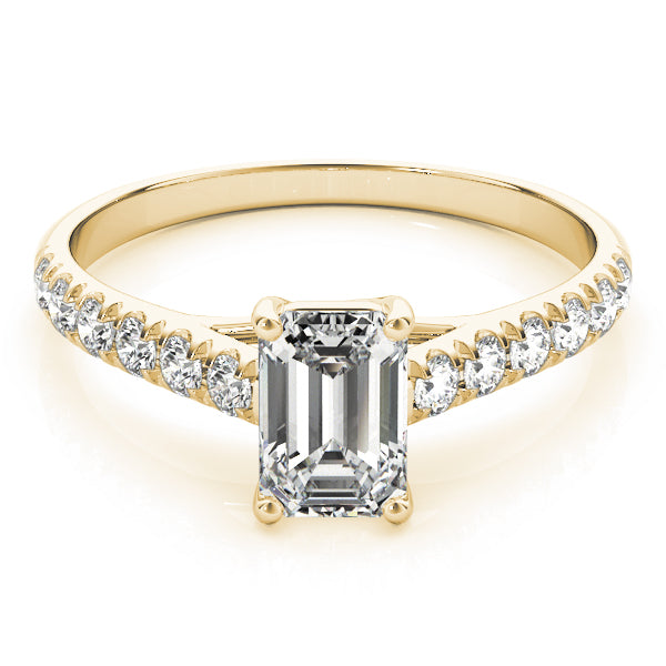 Emerald Trellis Diamond Engagement Ring · 1.25 ct tw