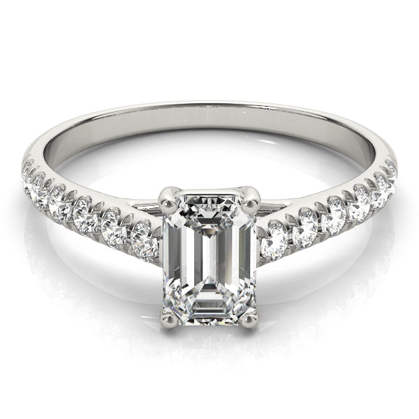 Emerald Trellis Diamond Engagement Ring · 1.25 ct tw