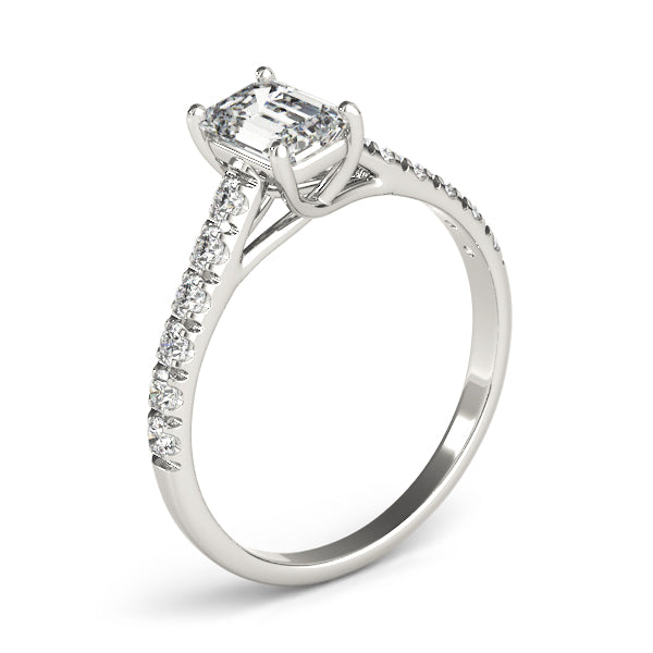 Emerald Trellis Diamond Engagement Ring · 1.25 ct tw