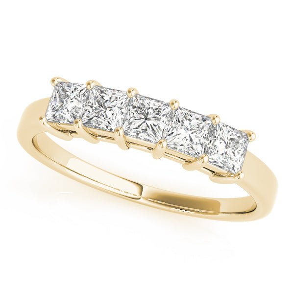 Princess Fancy Shape Diamond Wedding Band · 1.30 ct tw
