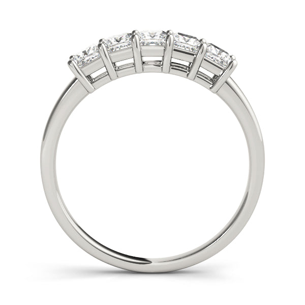 Princess Fancy Shape Diamond Wedding Band · 0.38 ct tw