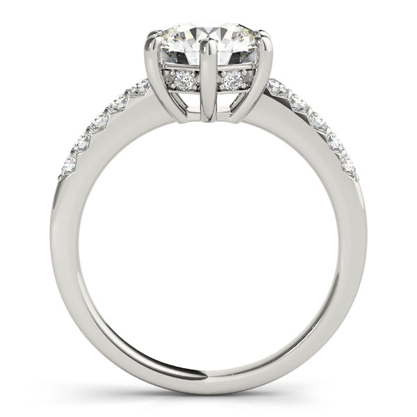 Round Single Row Prong Set Diamond Engagement Ring · 2.23 ct tw