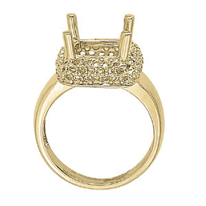 Cushion Princess Gemstone Fashion Ring · 1.20 ct tw