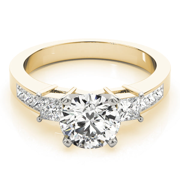 Princess Three-Stone Diamond Engagement Ring · 0.55 ct tw