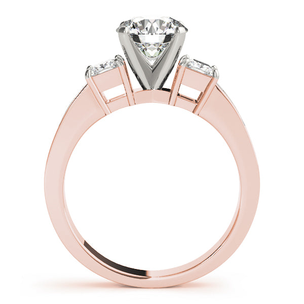 Princess Three-Stone Diamond Engagement Ring · 0.55 ct tw
