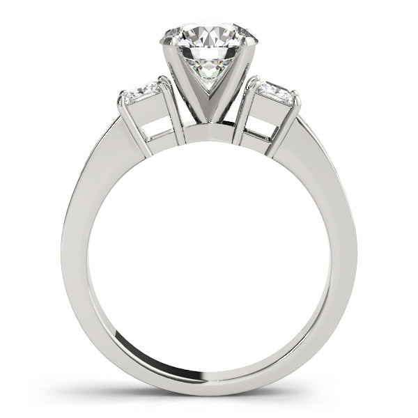Princess Three-Stone Diamond Engagement Ring · 0.55 ct tw