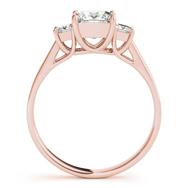 Square Three-Stone Princess Diamond Engagement Ring · 1.15 ct tw