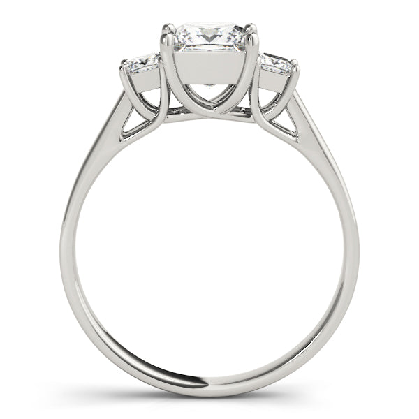 Square Three-Stone Princess Diamond Engagement Ring · 1.95 ct tw