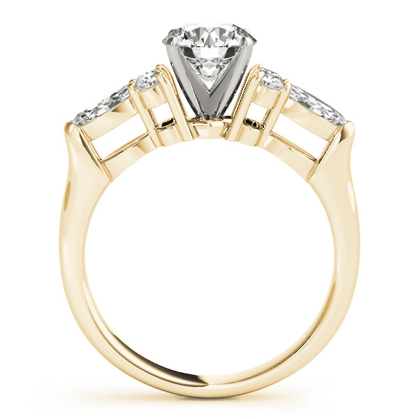 Marquise Fancy Shape Diamond Engagement Ring · 0.66 ct tw