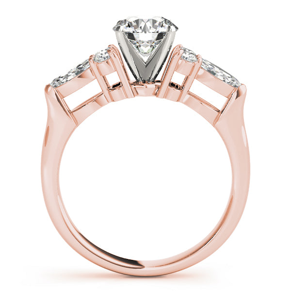 Marquise Fancy Shape Diamond Engagement Ring · 0.66 ct tw