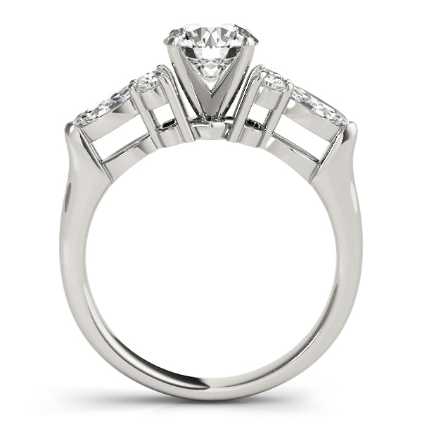Marquise Fancy Shape Diamond Engagement Ring · 0.66 ct tw