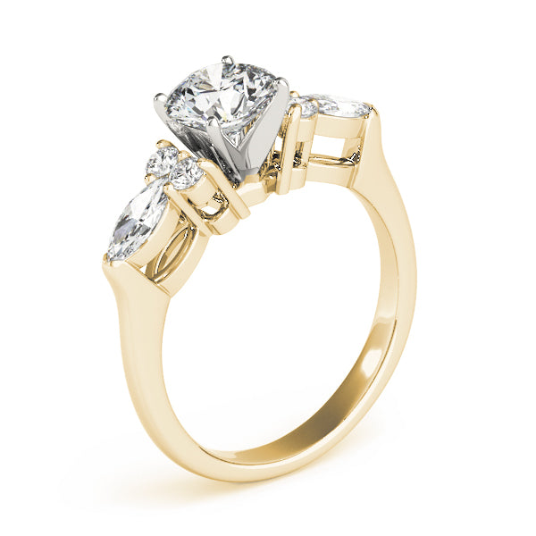 Marquise Fancy Shape Diamond Engagement Ring · 0.66 ct tw