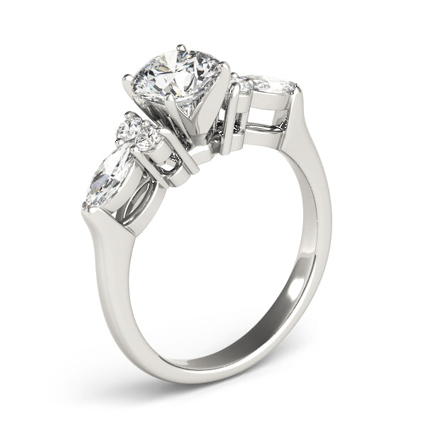 Marquise Fancy Shape Diamond Engagement Ring · 0.66 ct tw